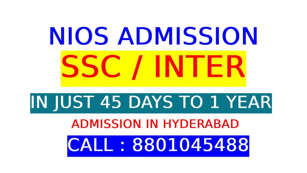 NIOS On-Demand Exam in Hyderabad