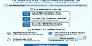 TS Open Inter Admissions 2026–27 expected last date, eligibility, subjects and exam details based on previous TOSS trends. Admission guidance 8801045488.